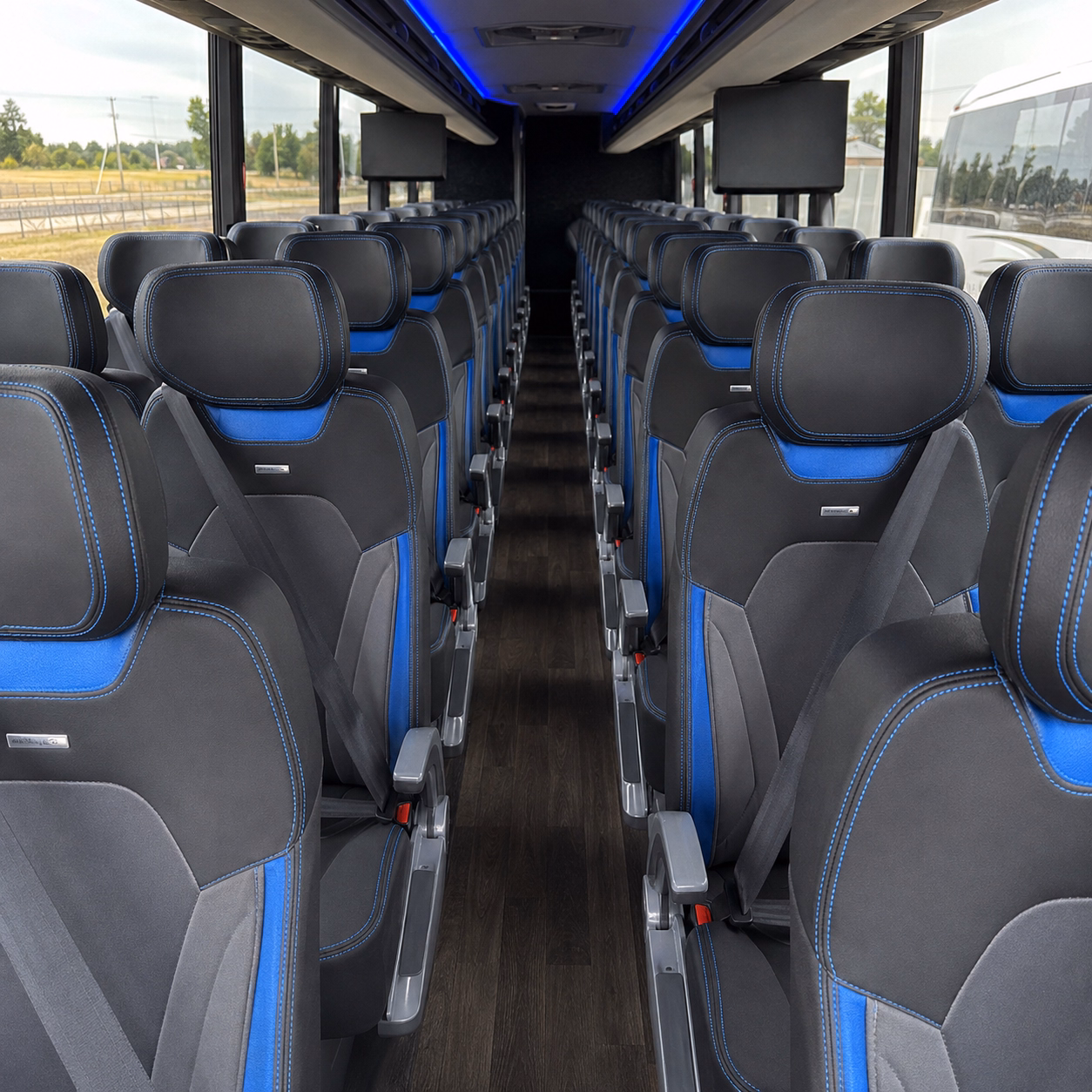 apex charter bus interior gallery