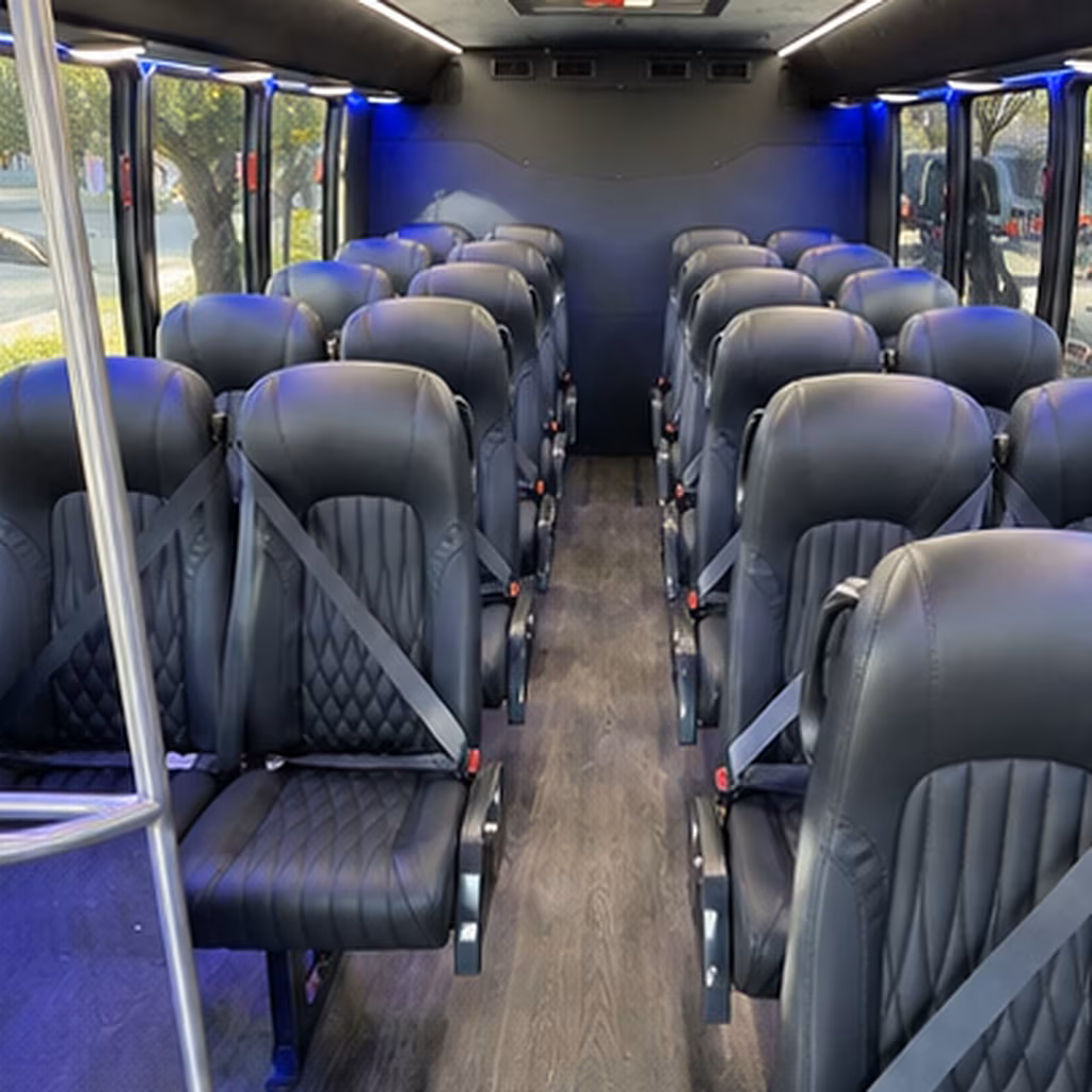 burlington government military charter bus rentals