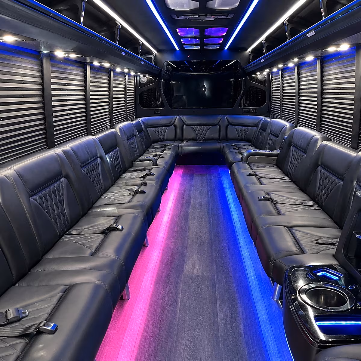 cary holiday party bus rental
