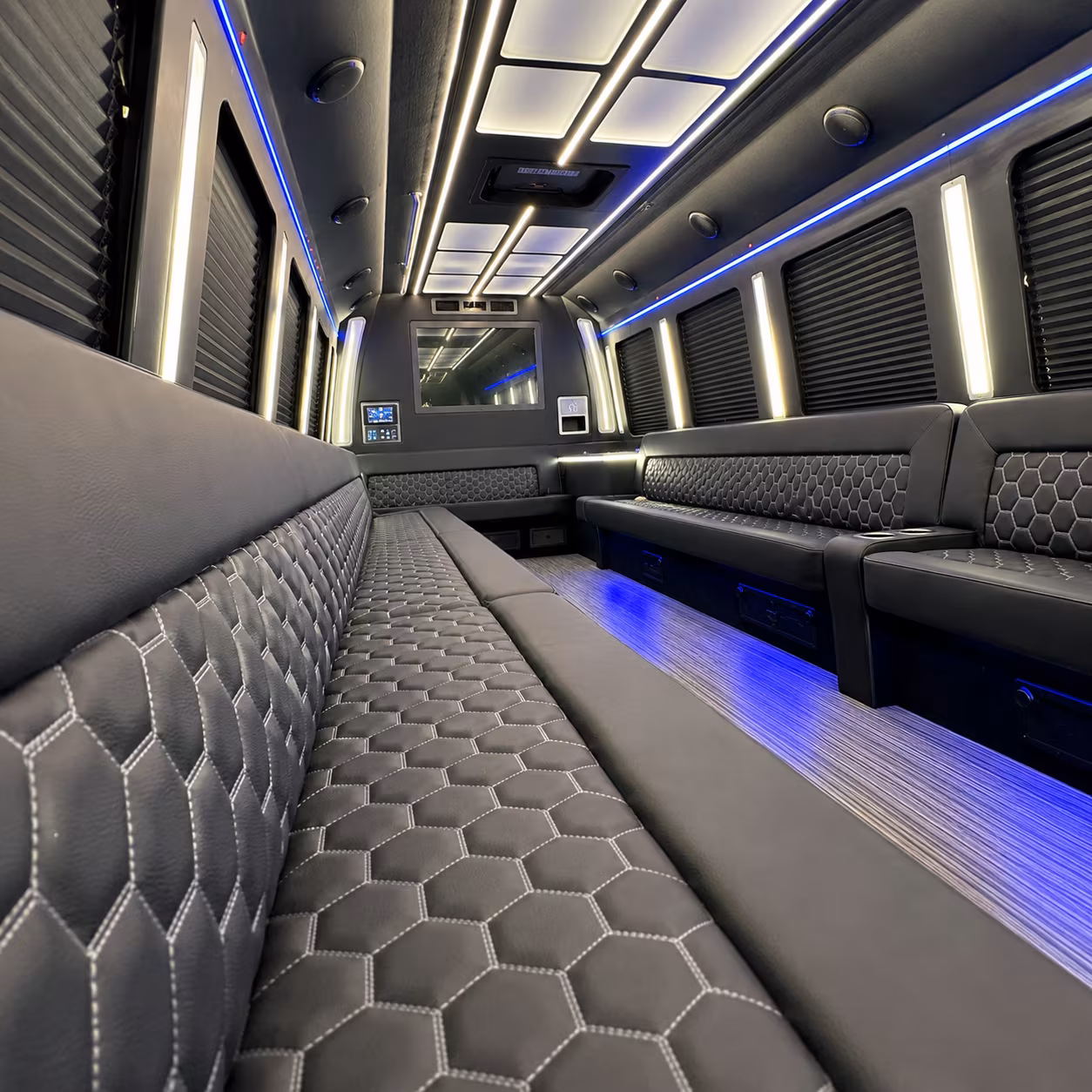 cary party bus rentals inside