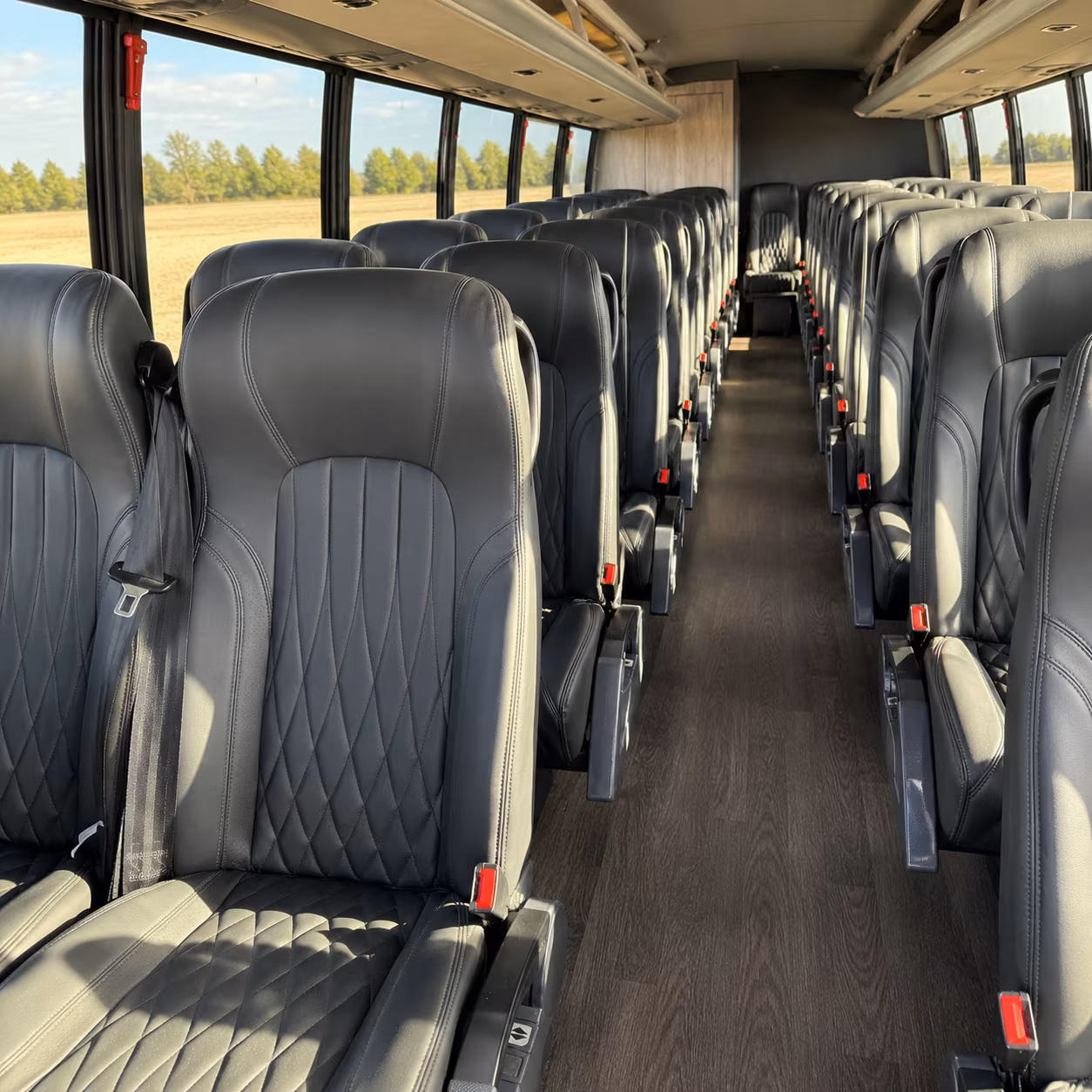 cary sporting event transportation onboard seating