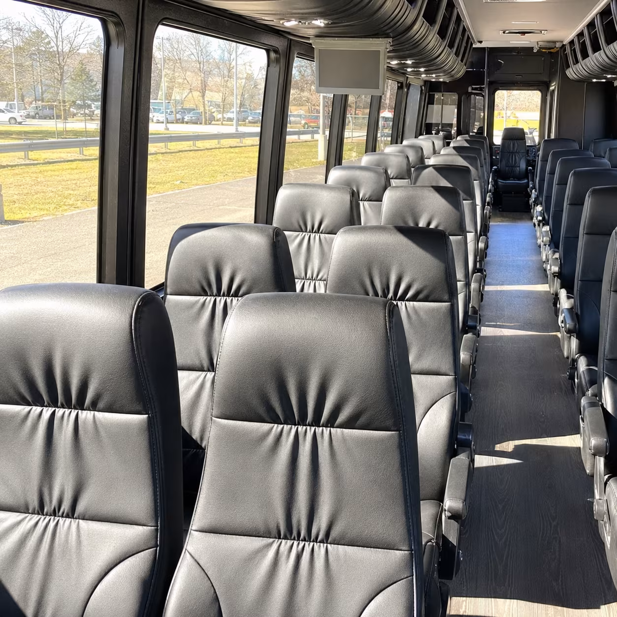 greenville long distance charter bus rentals