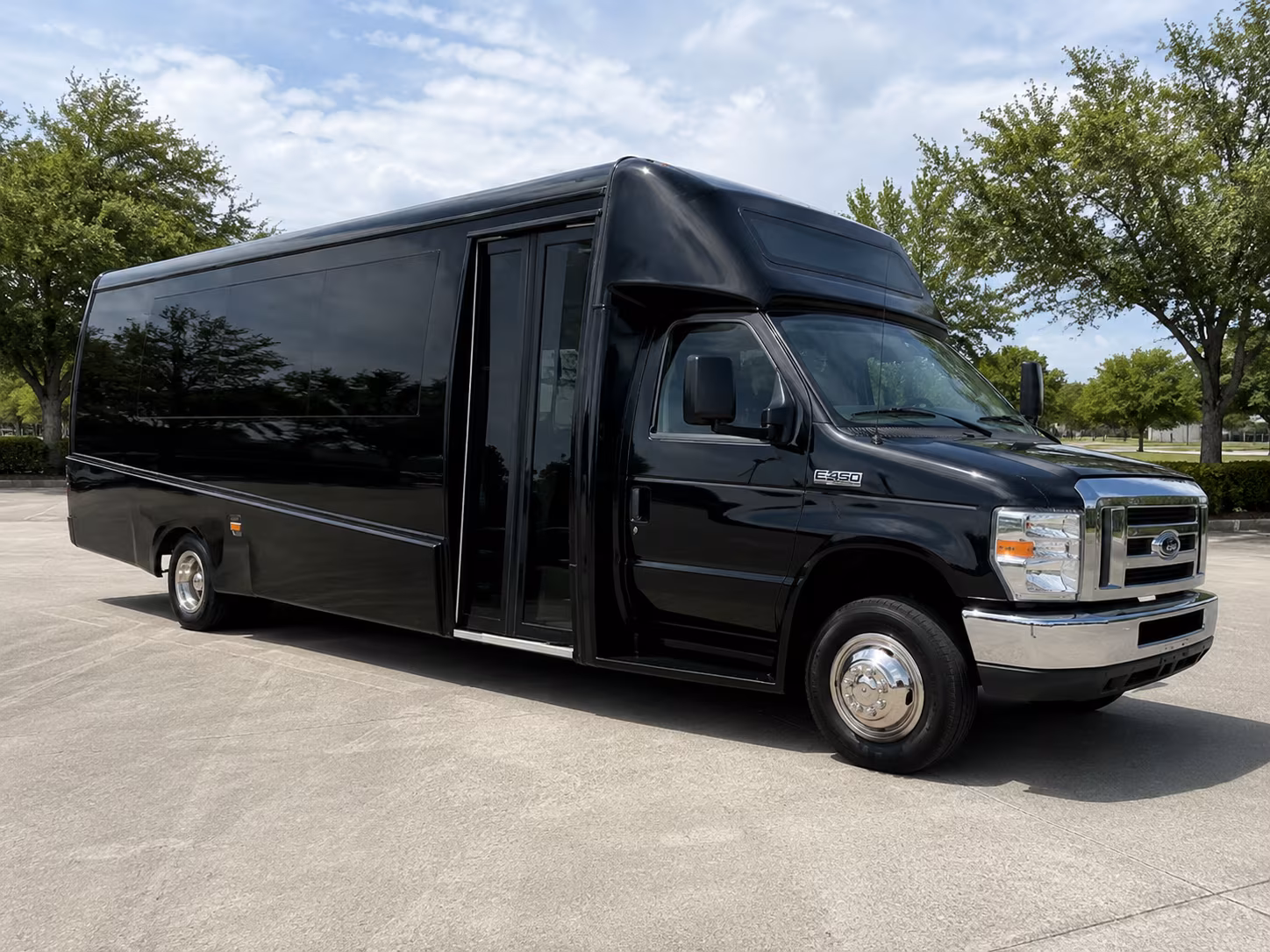 with a minibus your bridal party arrives together and on time