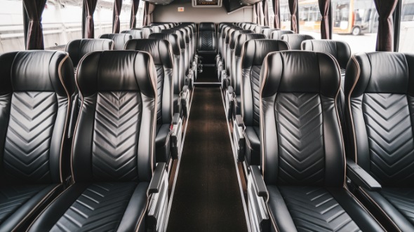 55 passenger charter bus rental holly springs