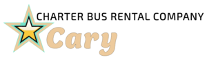 cary charter bus company logo