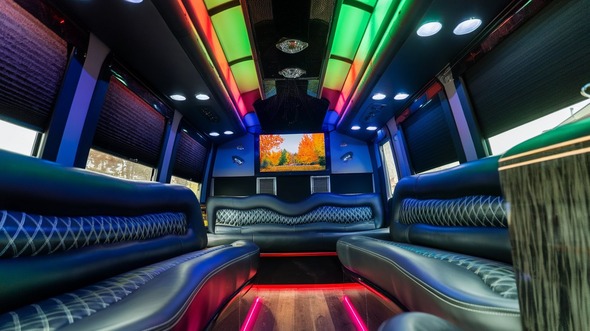 cary sprinter limo rental inside